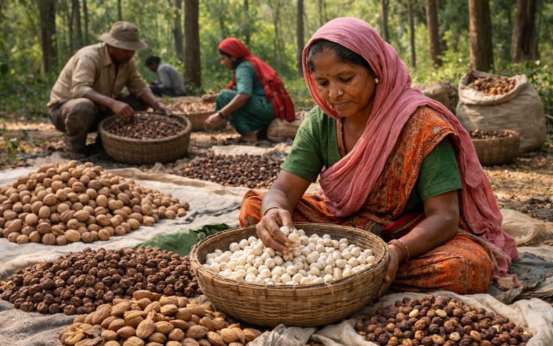 L’offre limitée de makhana prépare un marché des fruits à coque ferme avant la nouvelle récolte