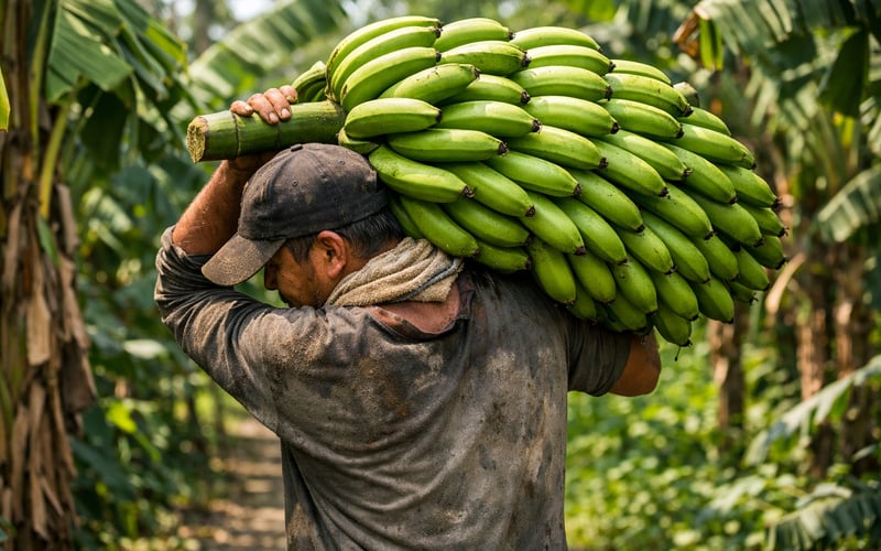 Bananenmarkt stabil, während asiatische Zollmaßnahmen Dynamik im Fruchthandel hervorheben