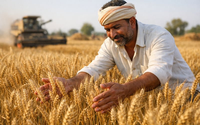 Wheat Market Holds Steady as Indian Procurement Tops Targets