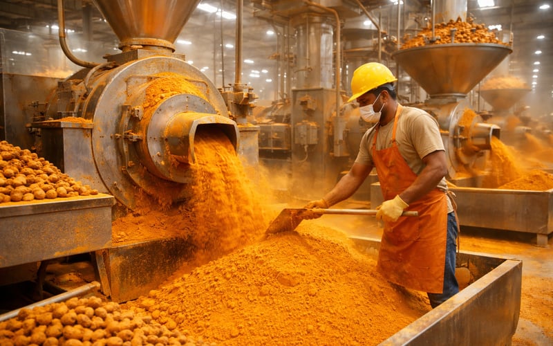 Indian Turmeric Firms on Festival Demand as Wholesale and FOB Prices Hold