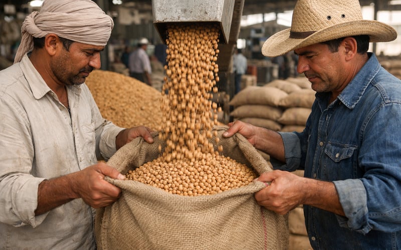Chickpeas Market: Indian FOB Slips, Mexican Offers Steady Amid Firm Mandis