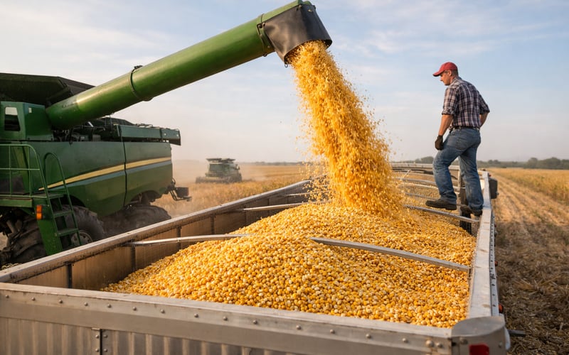 Corn Market Lifts on Weather Jitters and Strong US Export Demand