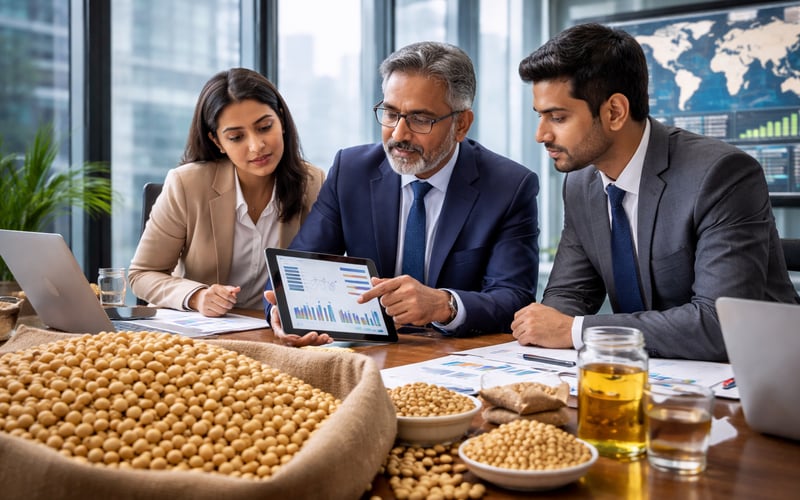 India’s Record Soybean Imports Reshape Domestic and Global Balance