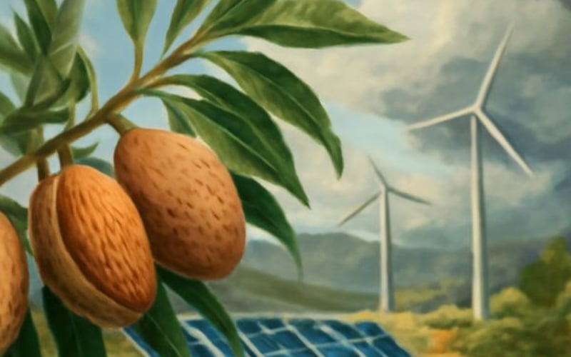 Les amandes du Cachemire sous pression en raison du stress climatique et des importations moins chères