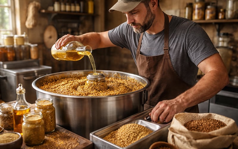 Indian Mustard Seeds Stay Firm Above MSP as FOB Prices Edge Higher
