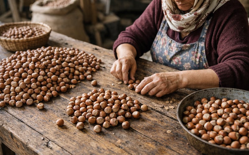 Turkish Hazelnut Prices Ease as Bigger Crop Looms and Demand Stays Soft