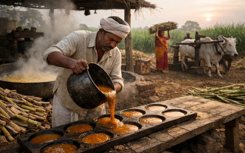 Sugar Market Balances Indian Ethanol Shift and Weather Risk