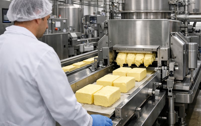 Precios de la mantequilla polaca se mantienen estables mientras la ola de calor endurece el riesgo de oferta de leche