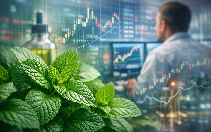 Egyptian Spearmint FOB Cairo Edges Lower Amid Stable Weather and Firm Demand