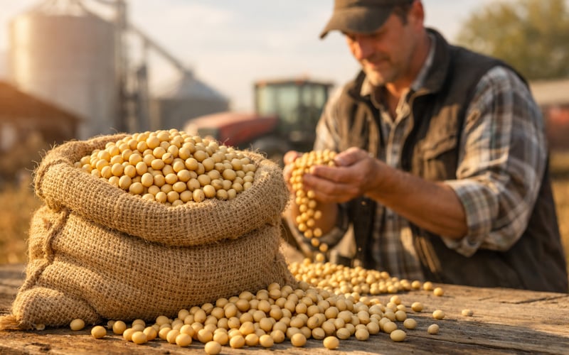 Soybean Complex Softens After Rally as Crush Remains Supportive