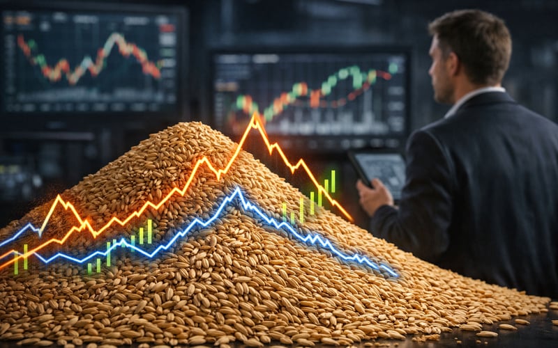 German Feed Oats Flat as EU Cash and CBOT Futures Stabilise