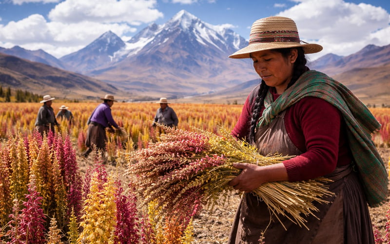 Bolivian Quinoa Prices Flat as Export Demand Firms in Europe