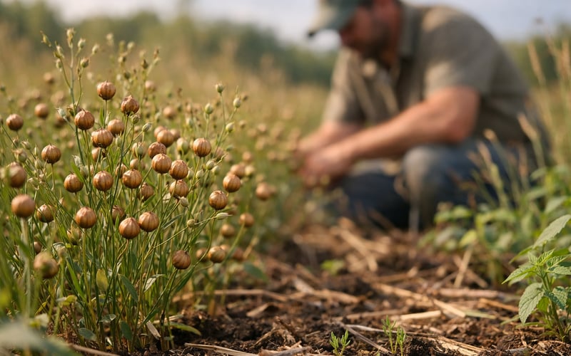 Flat Linseed Prices, Rising Risk Premium on Russian Supply