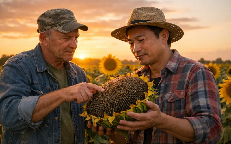 Sunflower Market Split: Stable Ukraine, Softer China FOB Seeds