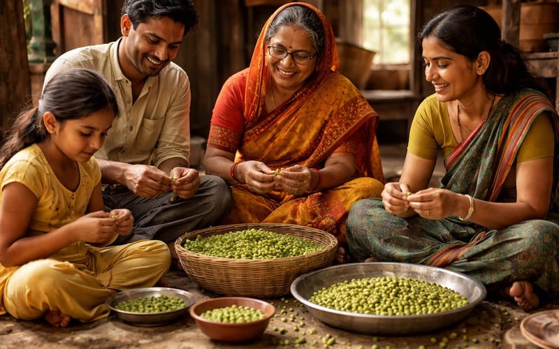 Indian Chickpeas Hold Firm as Rabi Outlook Turns Weather‑Sensitive