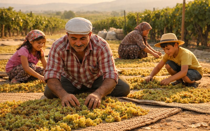 Turkish Raisins Face Pressure: Big New Crop, Weak Prices, Weather Risk