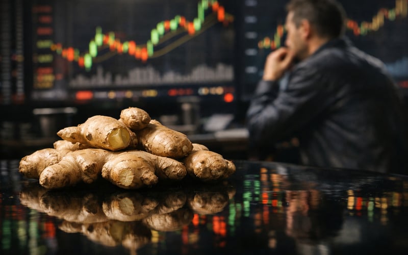 Ginger market under demand pressure as buyers stay cautious