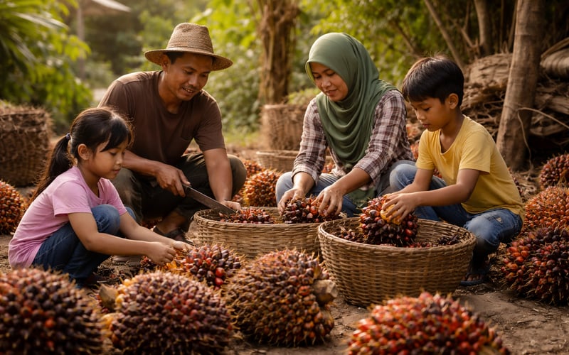 Palm Oil Futures Ease as Vegoil Complex Sends Mixed Signals