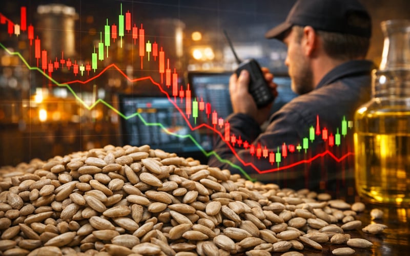 Sunflower Kernels Hold Firm as Black Sea Logistics Tension Offsets Softer Ukraine Demand