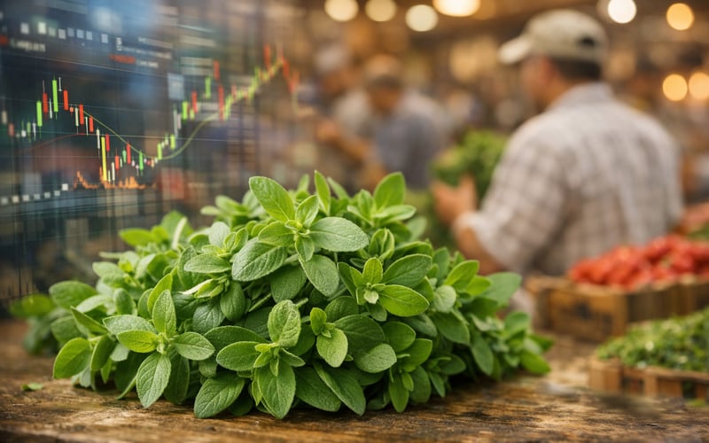Egyptian Marjoram FOB Cairo Edges Higher Amid Heat and Freight Risks
