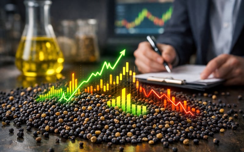 Rapeseed Under Pressure from Softer Soy and Palm Oil, But Still Near Highs