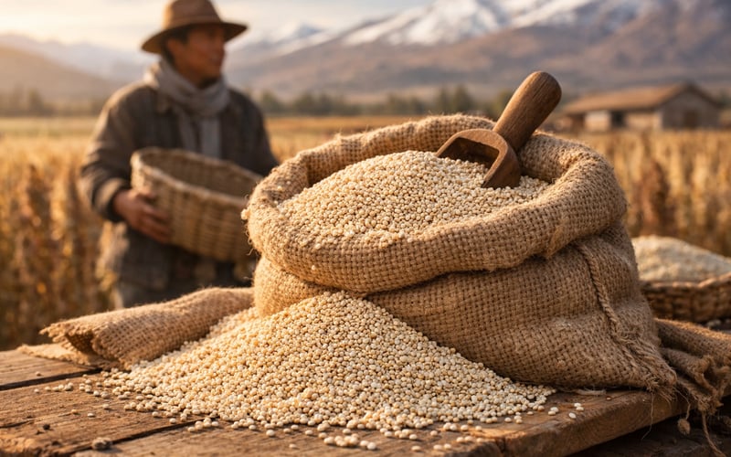 Stable Quinoa Prices as Bolivian Supply Enters a Quiet Winter Lull