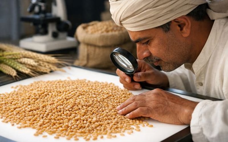 Les dommages aux blés indiens resserrent le marché domestique alors que les prix mondiaux se radoucissent
