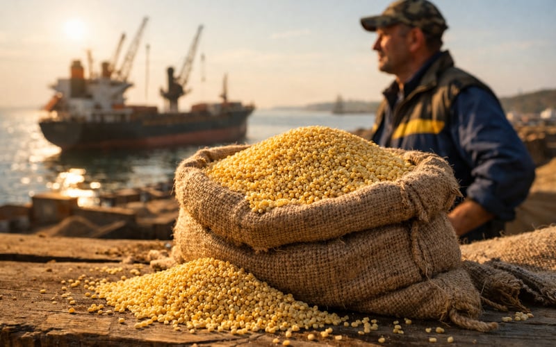 Ukrainian Millet Holds Steady as Black Sea Risks Cast a Shadow