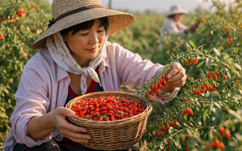 Stable Goji Berry Prices in Europe as Chinese Harvest Enters Late Season