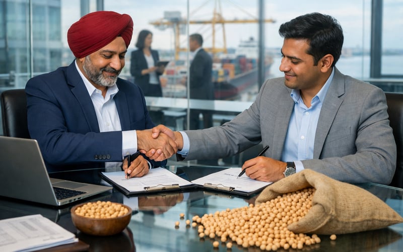 Profit-Taking Softens Indian Chickpea Prices, But Festive Demand Looms