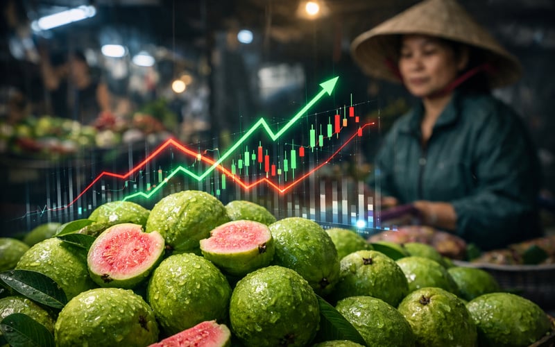 Stable Dried Guava Prices as Northern Vietnam Battles Heavy Rains
