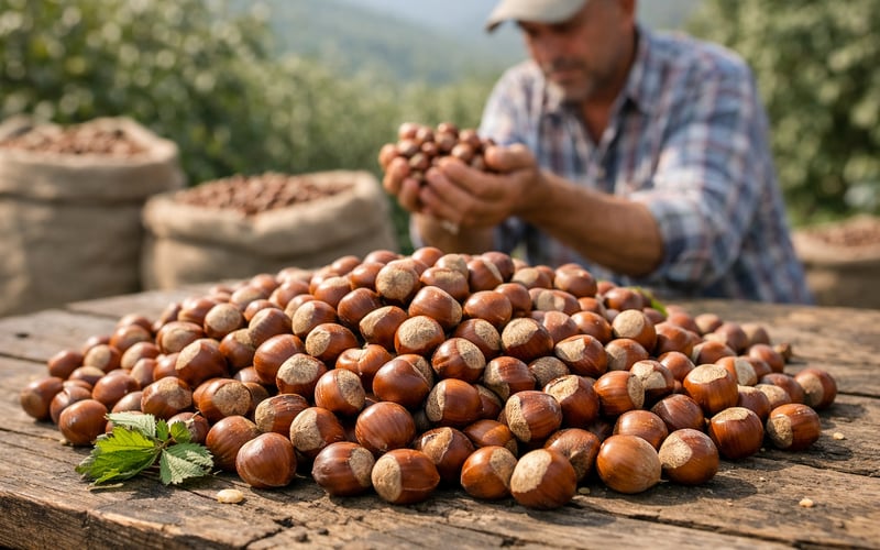 Turkish Hazelnut Prices Ease as New Crop Arrivals Start Slowly