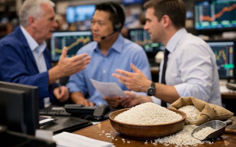 Rice Market Softens as CBOT Curve and Asian FOB Prices Edge Lower