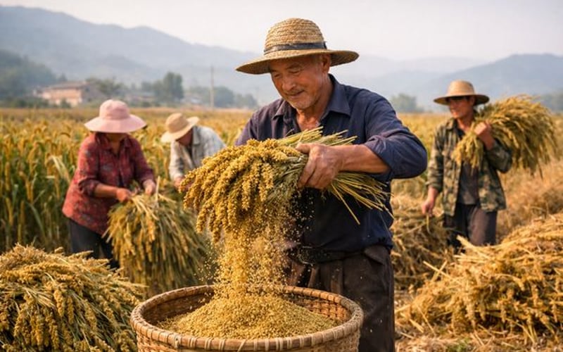 Mercado de Milheto na China: Demanda Fraca no Final da Temporada Encontra Aumento nas Intenções de Plantio de 2026