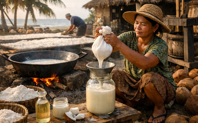 Desiccated Coconut Prices Steady as El Niño Risk Builds in SE Asia