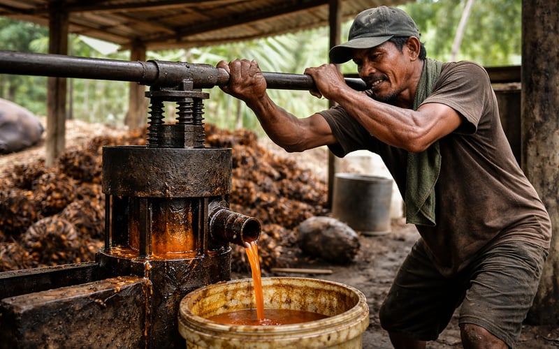 Palm Oil Pullback After Four-Week High: Exports Strong, Stocks Still Heavy