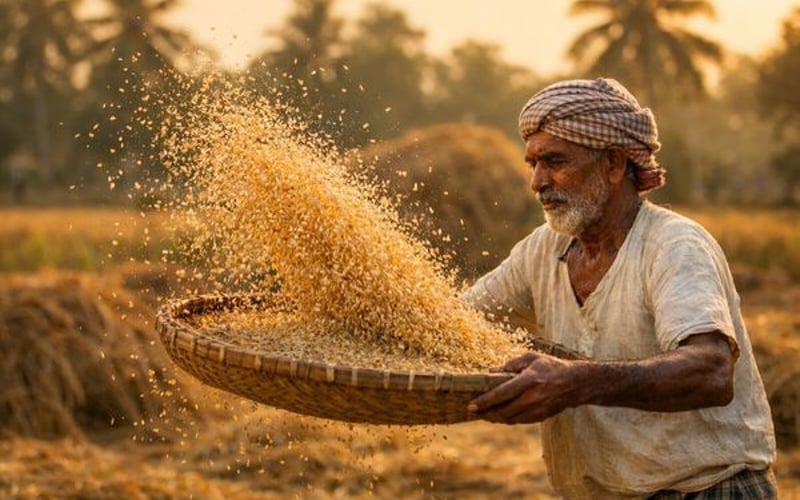 Indian Rice Surplus Spurs Strategic Aid Talks with Iran