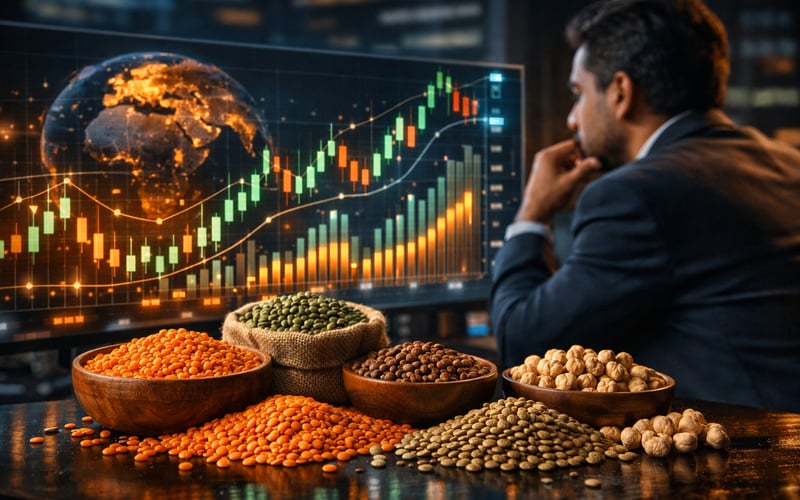Indian Masoor Steady as Tight Stocks Meet Strong Export Cushion