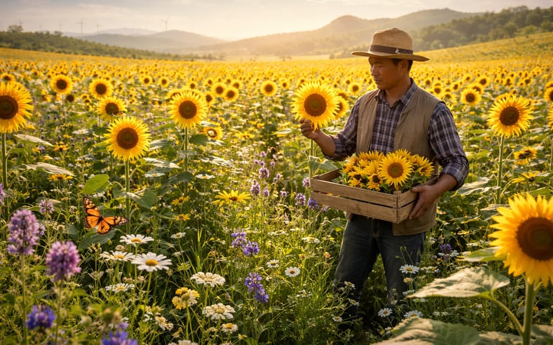 China Sunflower: Inner Mongolia Crop Nears Market as Prices Edge Higher