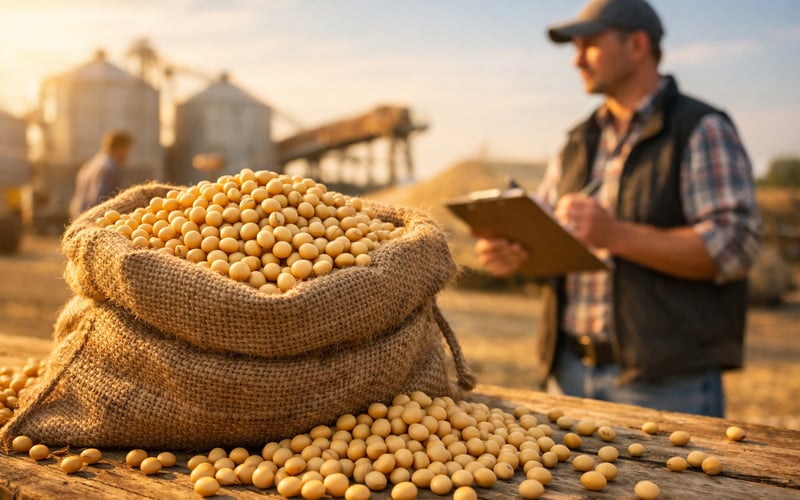 UA Soybeans Edge Higher on Firm Local Demand Despite Flat CBOT