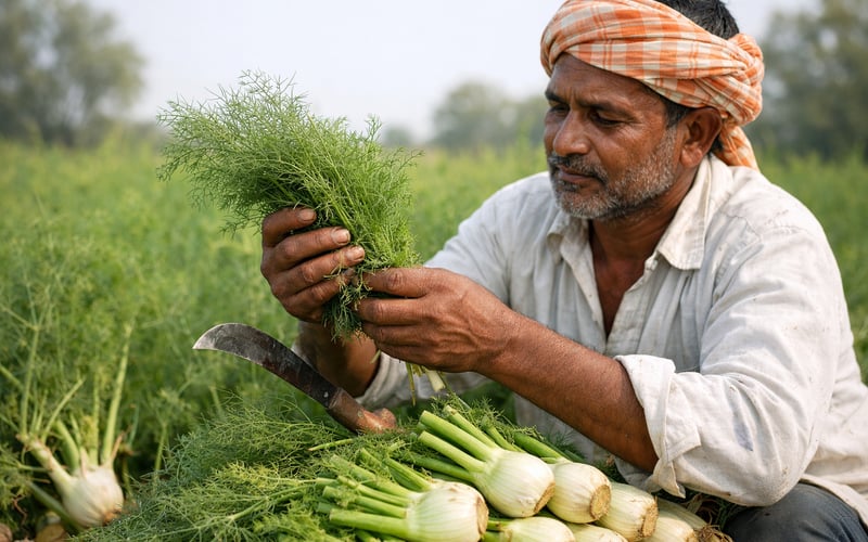 Indian fennel seed prices edge higher on tight exports and heat risks