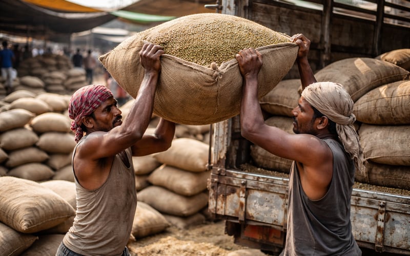 Moong Balances on a Knife-Edge as Weak Monsoon Caps Kharif Outlook