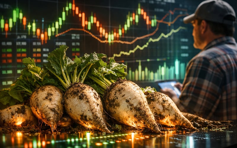 Sugar Beet Market: Futures Ease but EU Beet Outlook Stays Weather‑Sensitive