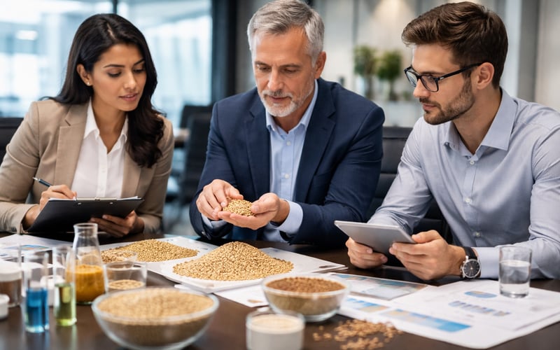 Guar Seed Firms on Futures Support, But Feed Demand Lags