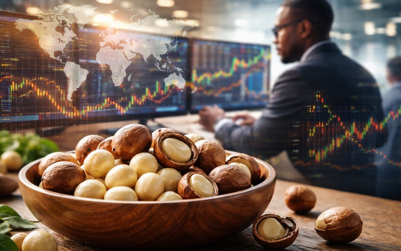Kenyan Organic Macadamias Edge Higher Amid Global Oversupply Pressure