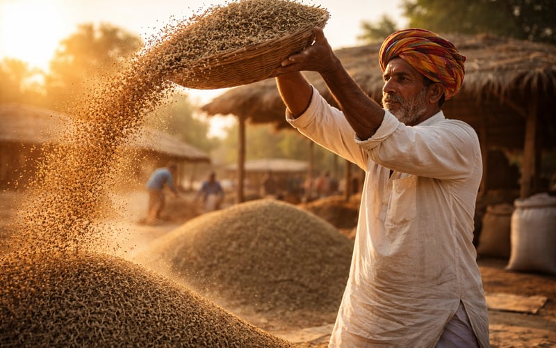 Indian cumin prices firm as Unjha mandi strengthens, exporters test higher levels