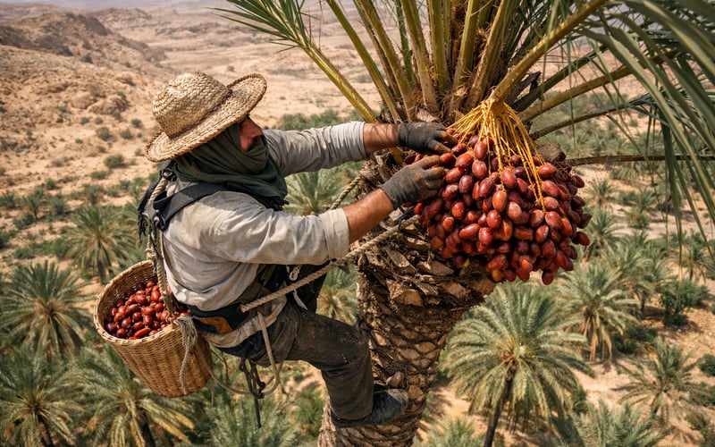 Organic Date Prices Steady as New Season Approaches in DZ, PK and PS