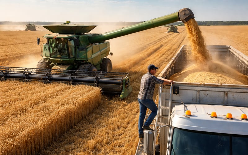 Tight Indian Wheat Auctions Support Local Flour Prices While Global Benchmarks Ease