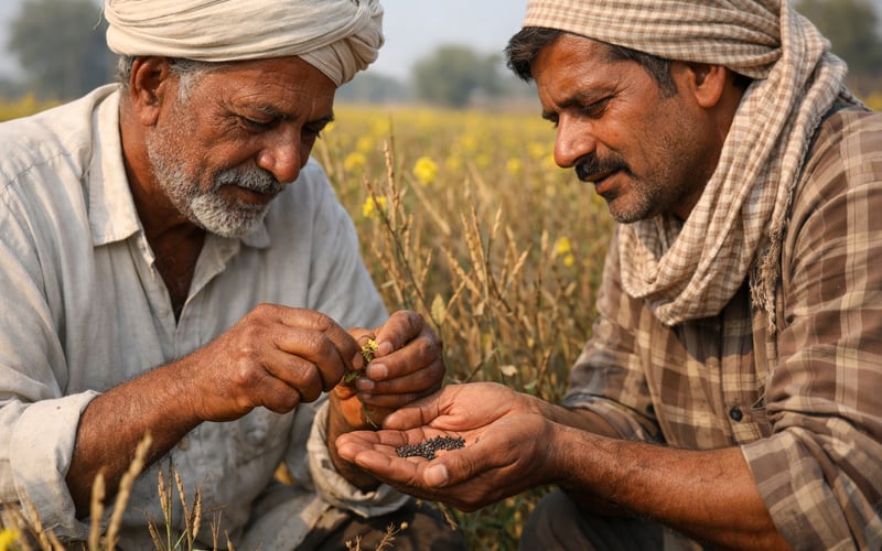Indian Mustard Stays Range-Bound as Oil Demand Firms and Selling Eases