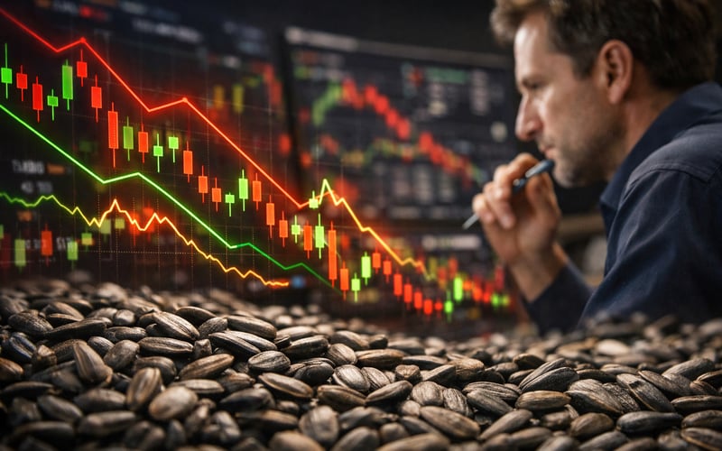 Black Sea Pressure Pushes Sunflower Complex into Bearish but Volatile Phase